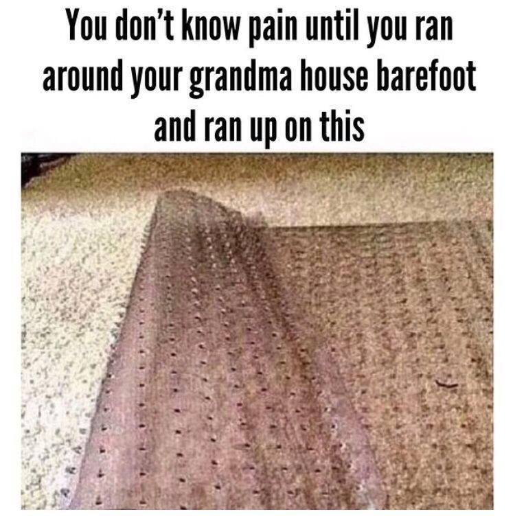 Painful Carpet Protector