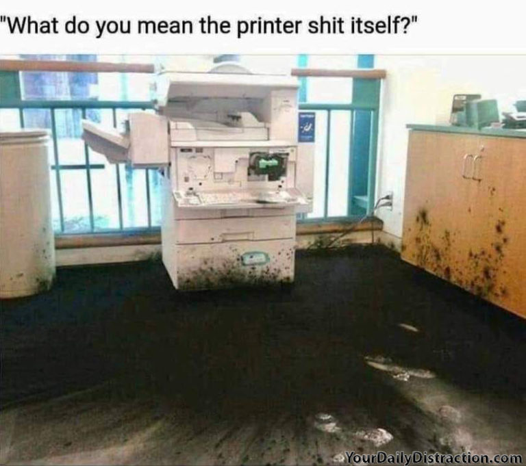 Printer Embarrassment