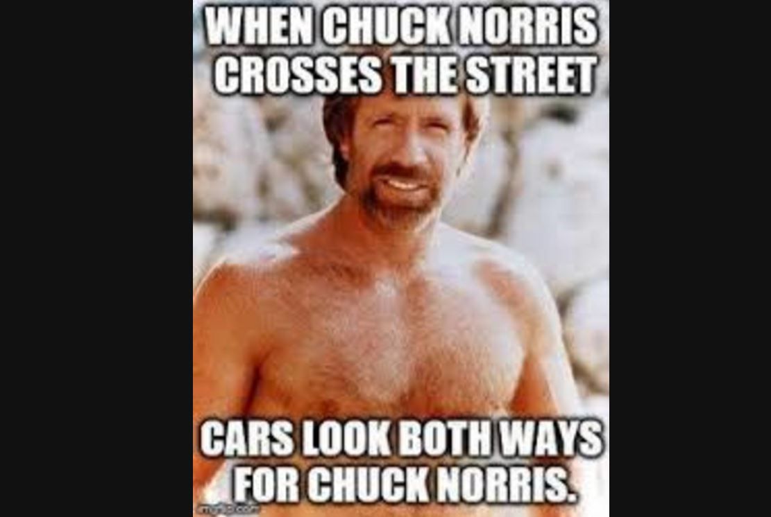 Chuck Norris - Crossing Stree