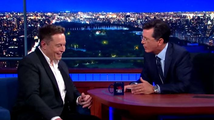 Elon Musk - Colbert