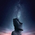 Easter Island Stone Heads or Moai
