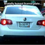 Brutal License Plate