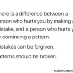 Patterns should be broken