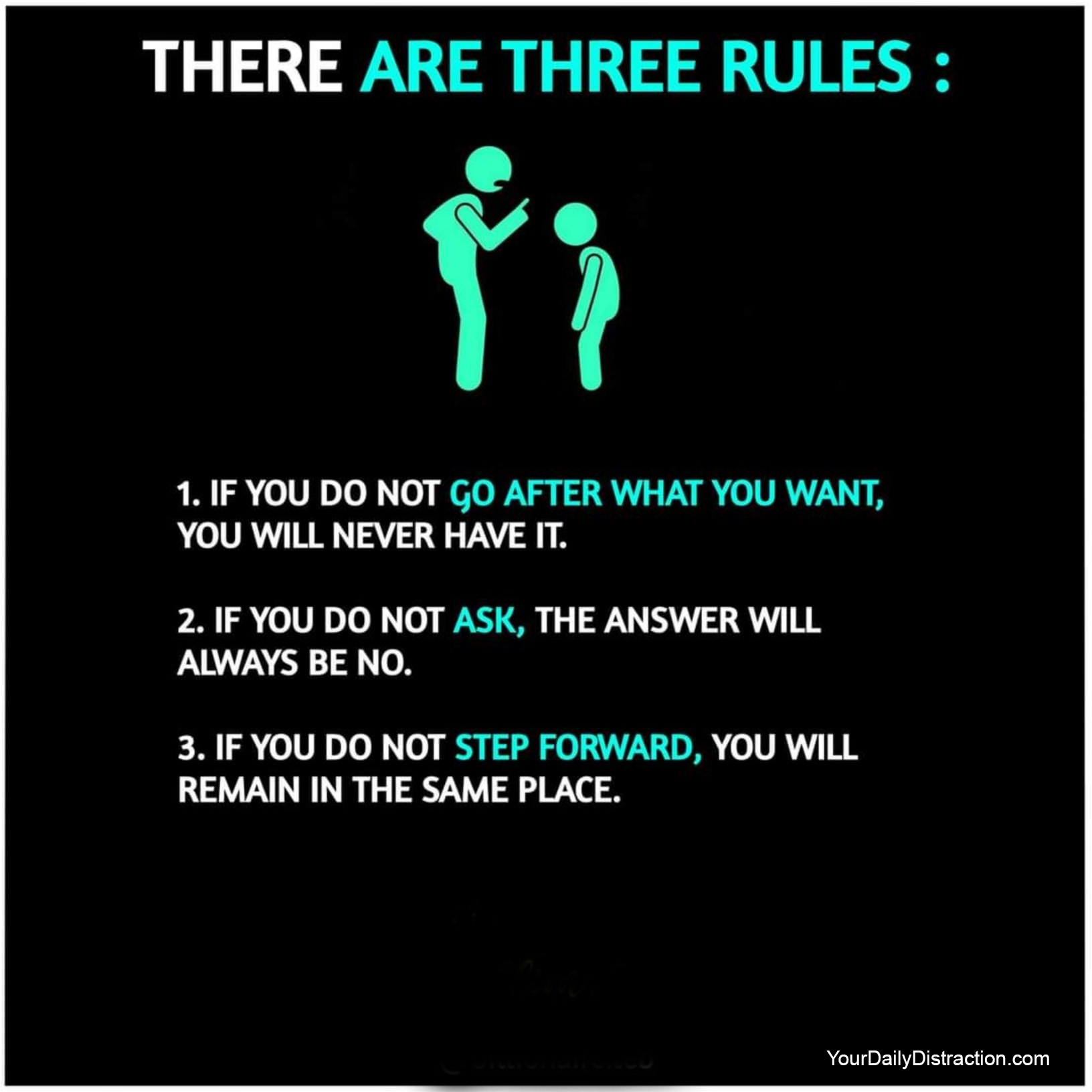 There Are Three Rules